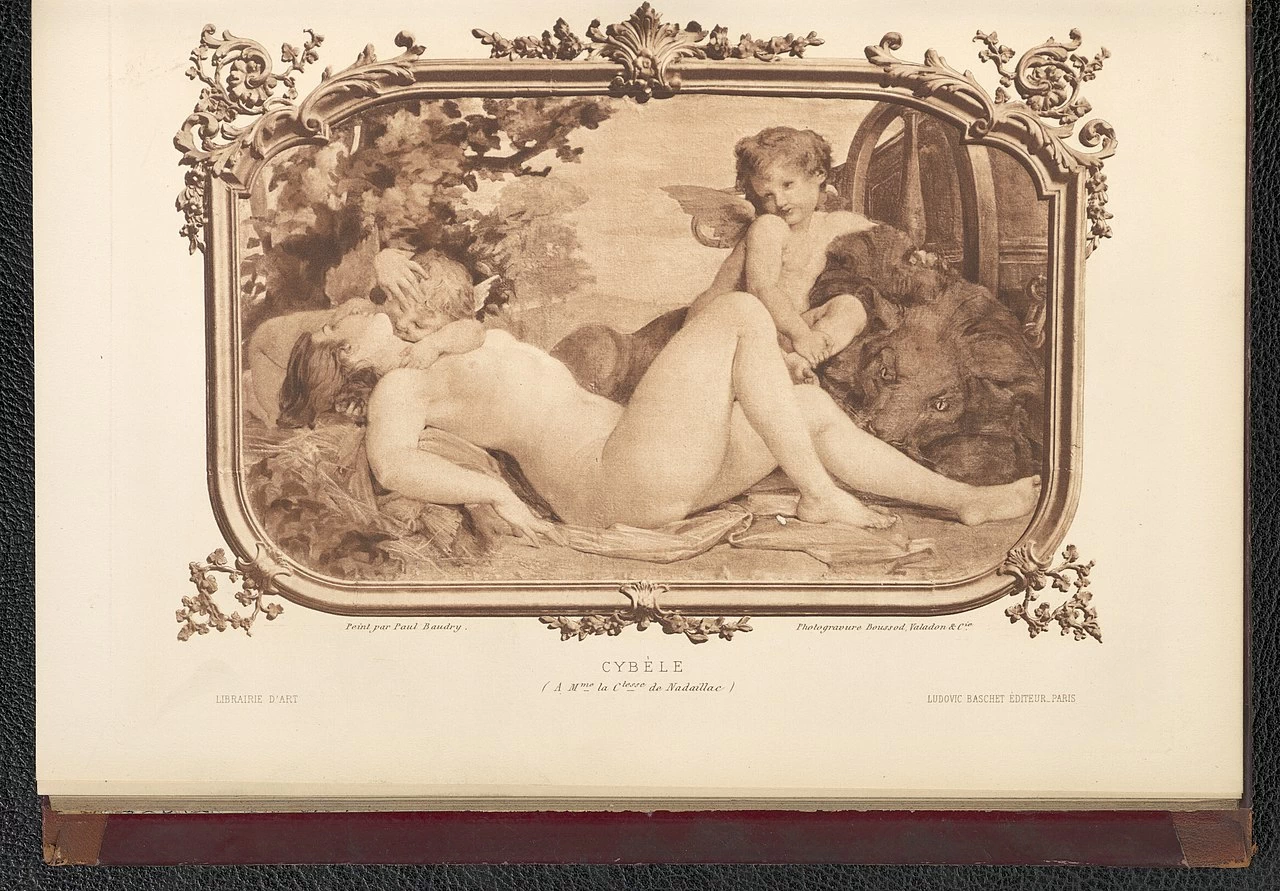 Paul Baudry - Dal libro sulla sua vita e opere, Cibele